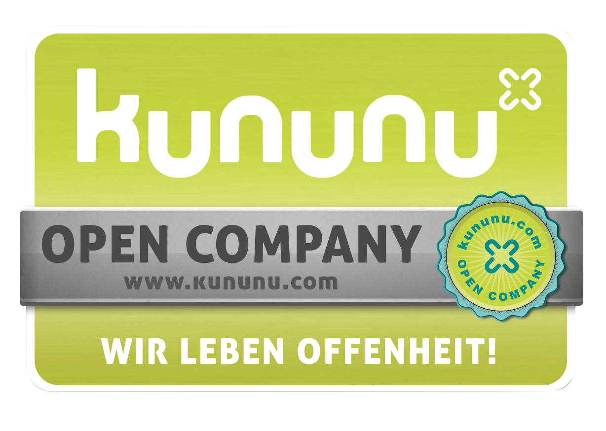 Récompense Kununu en tant qu’Open Company