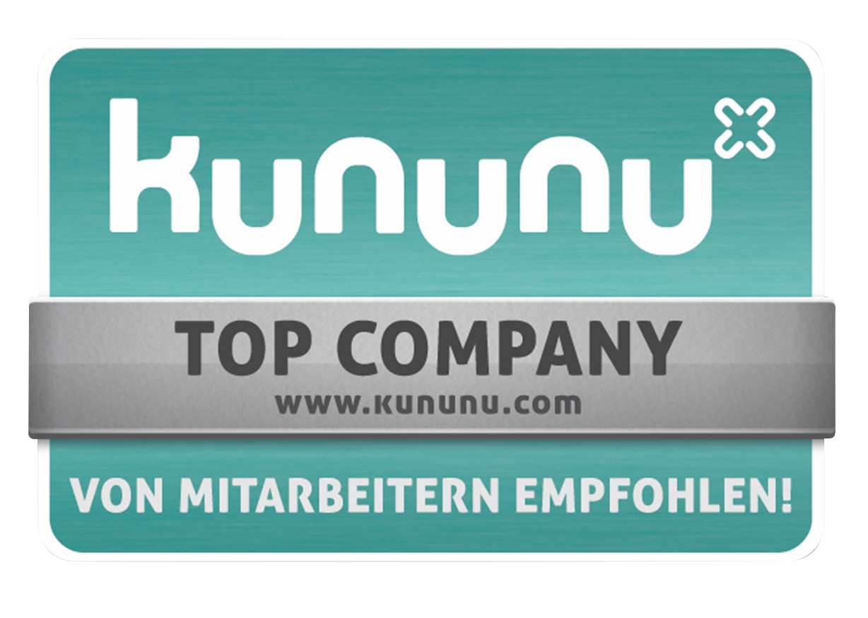 Récompense Kununu en tant que Top Company