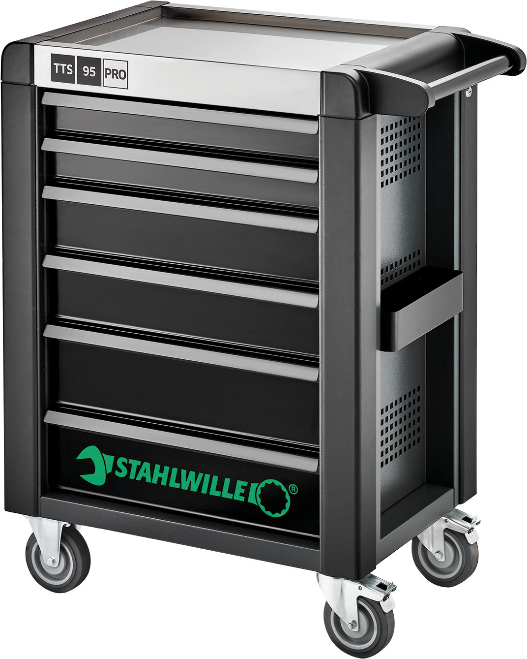 STAHLWILLE - Valigia trolley per utensili VDE 3 scomparti - VUOTA -  Stahlwille 81620700